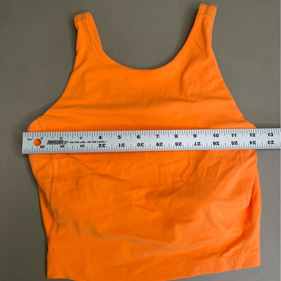 Lululemon Align High-Neck Tank Top Orange Soda Size 4 - Picture 2 of 6